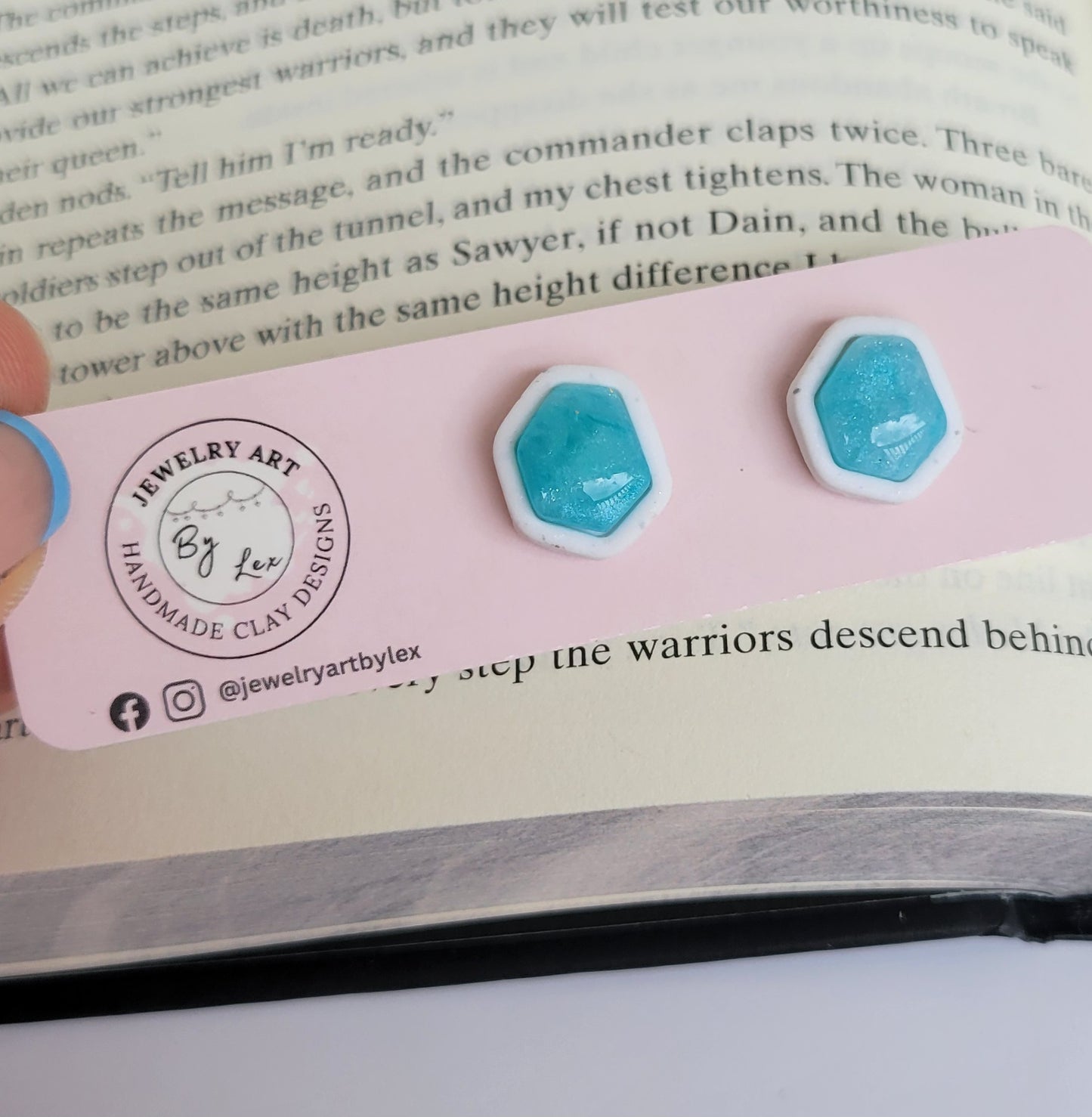 Patronus Bezeled Studs