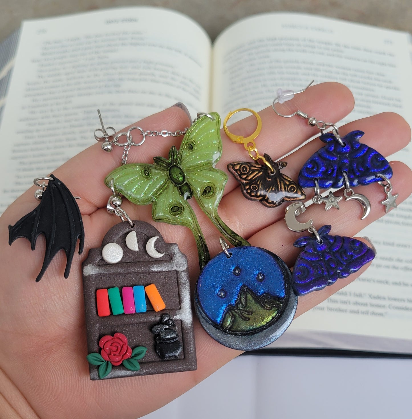 Sarah’s Bookshelf Earrings
