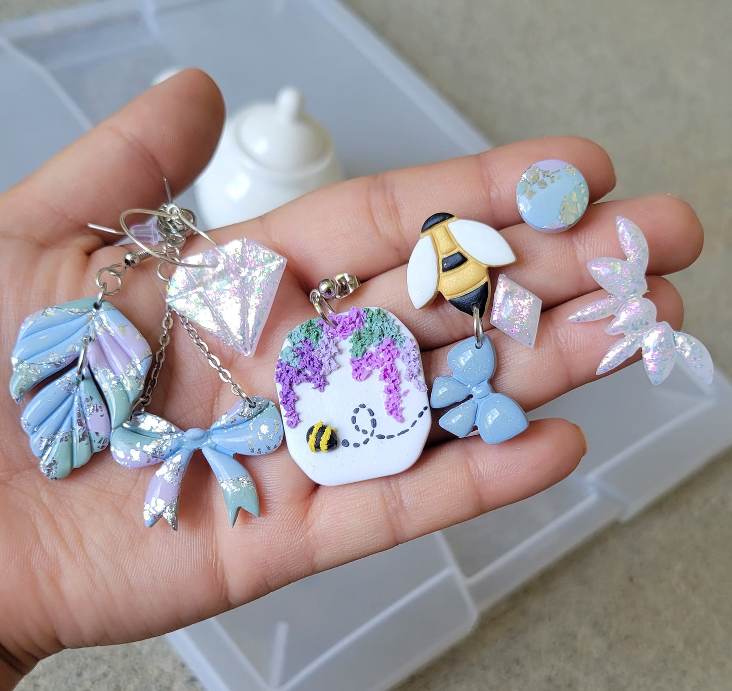 Anthony's Bee, Daphne's Bow Dangles