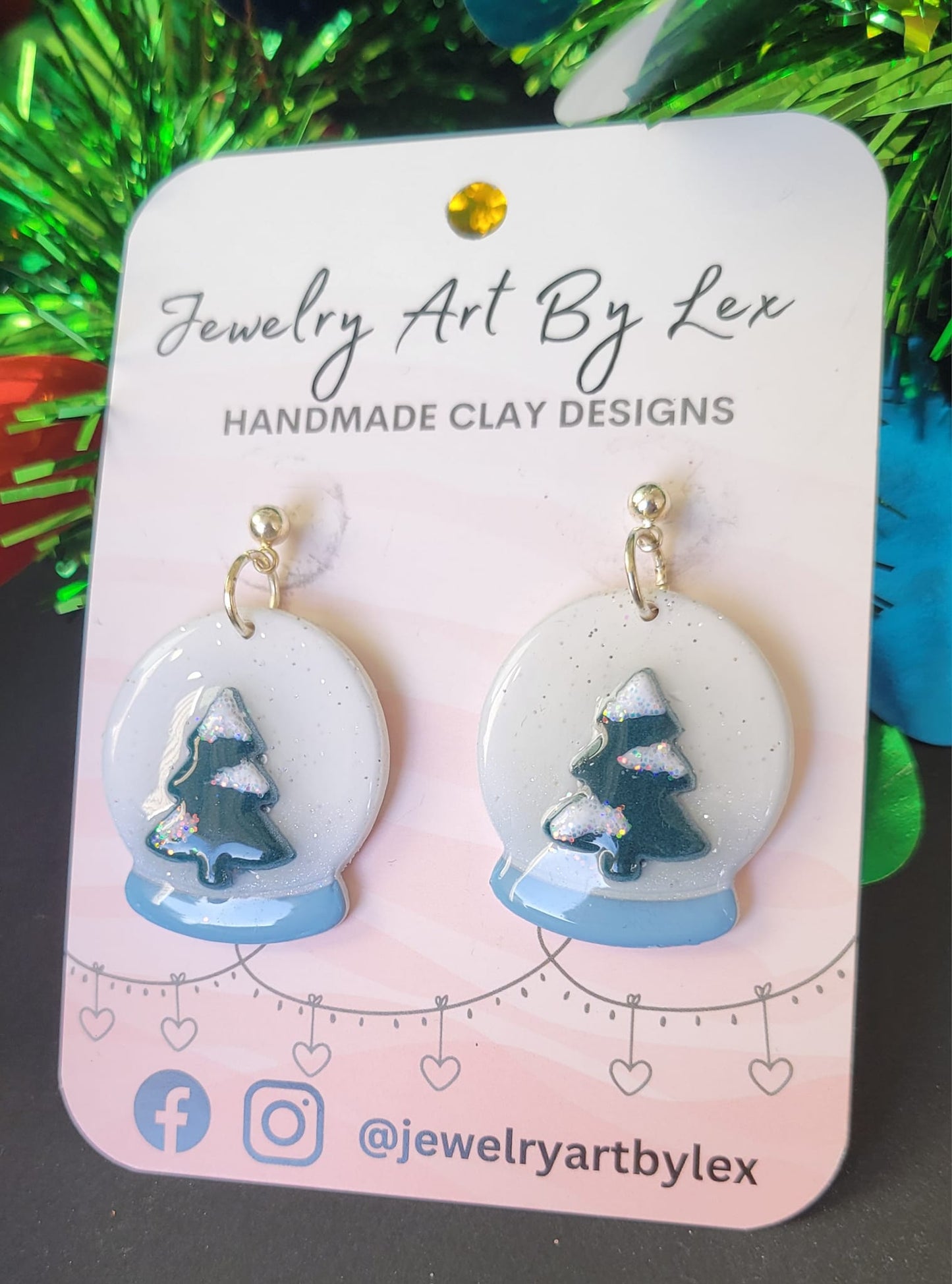 Tree Snowglobe Dangles