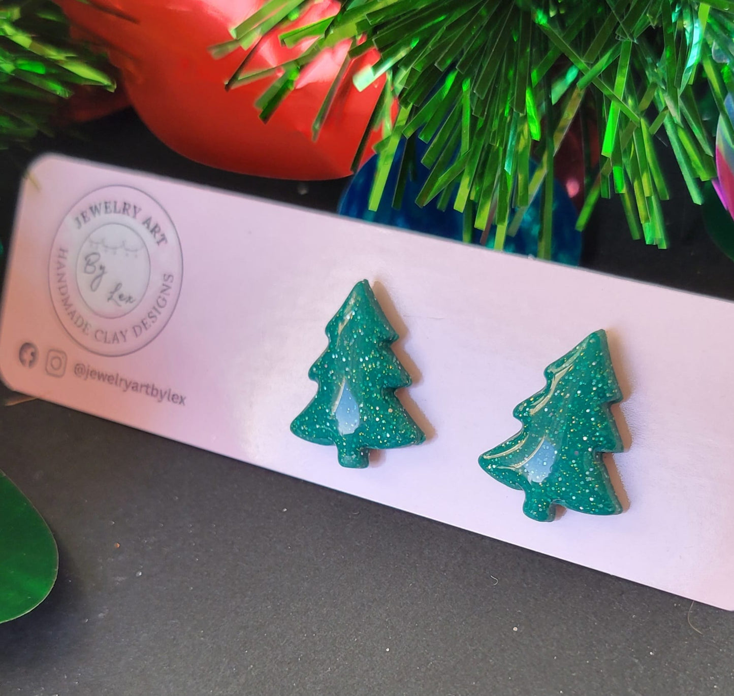 Sparkle Tree Studs