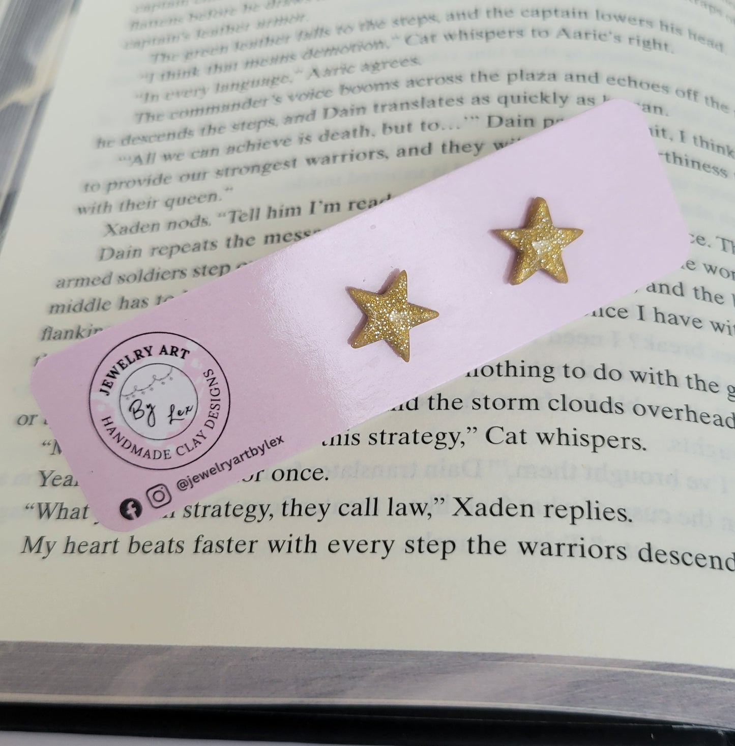 Gold Star Studs