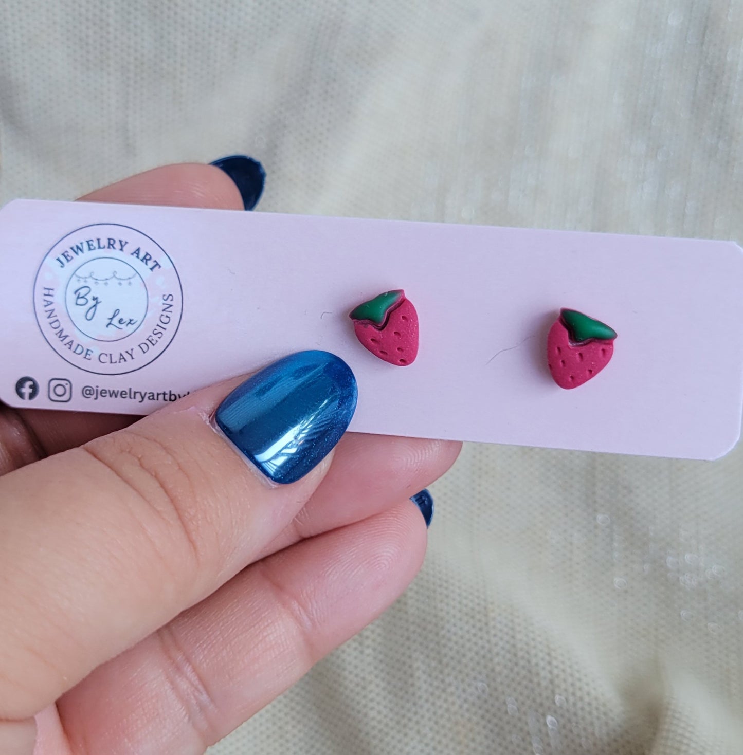 Mini Strawberry Studs