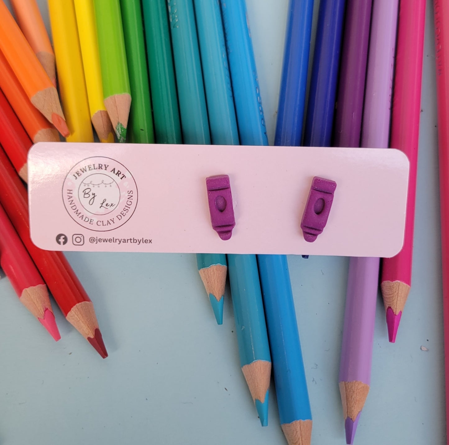 Crayon Studs