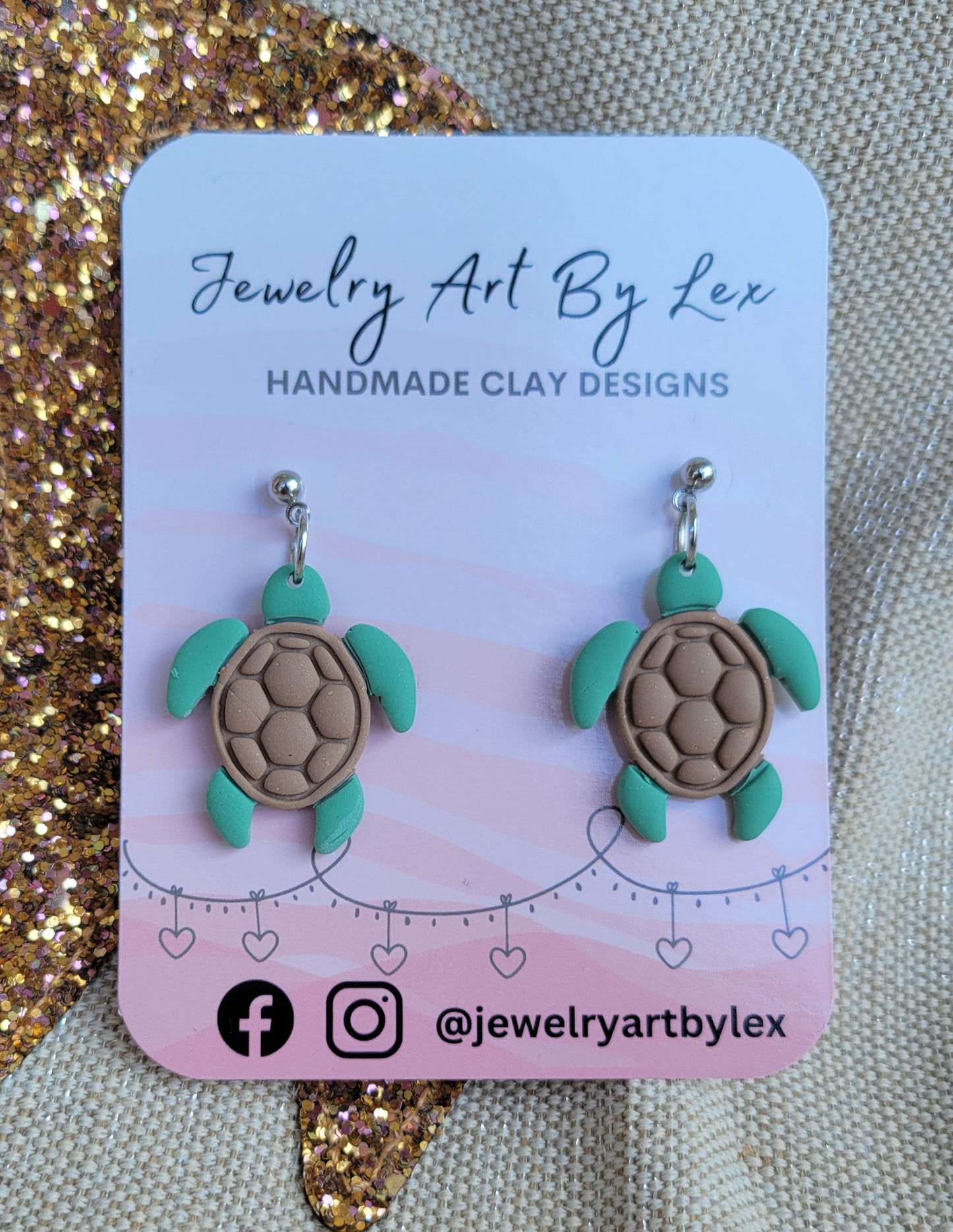 Sea Turtle Large Dangles