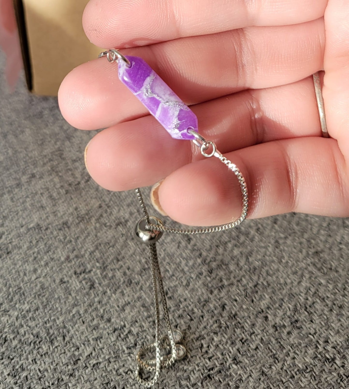 Amethyst Crystal Bracelet