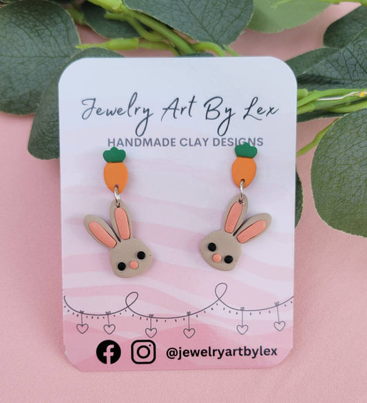 Brown Bunny Snack Dangles
