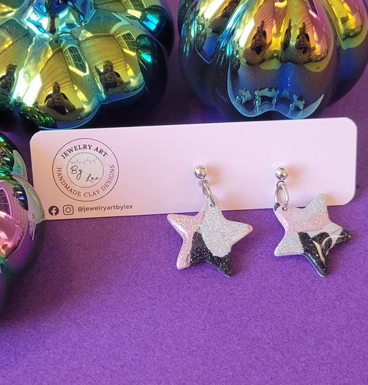 Neutral Holo Star Dangles