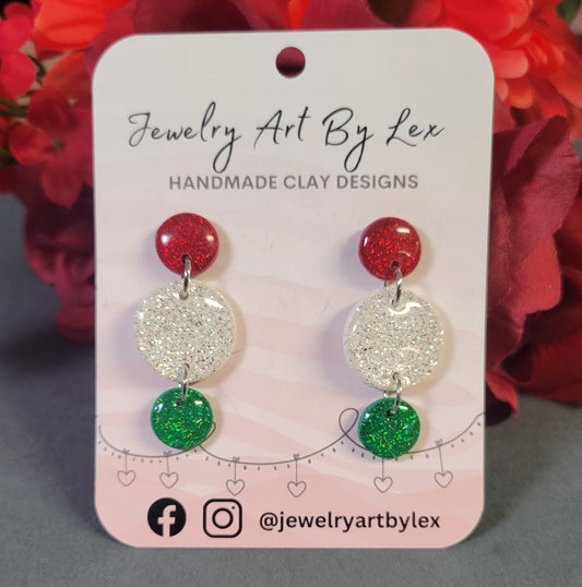 Christmas Circle Dangles