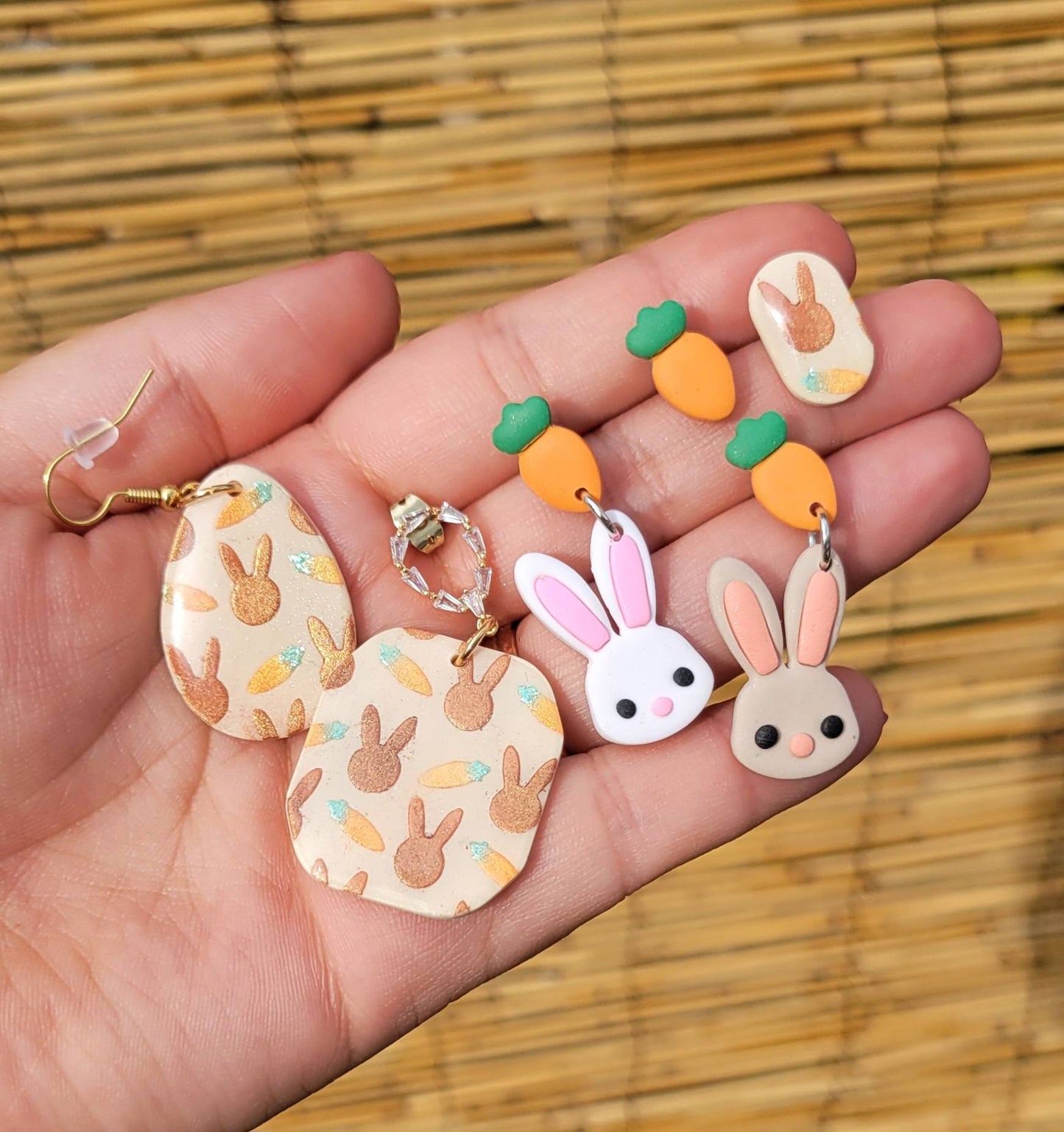 Brown Bunny Snack Dangles