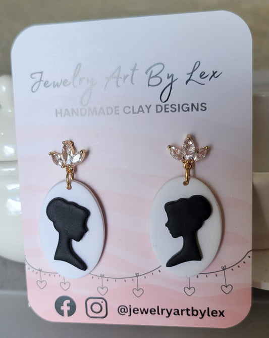 Lady Whistledown Dangles- Gold