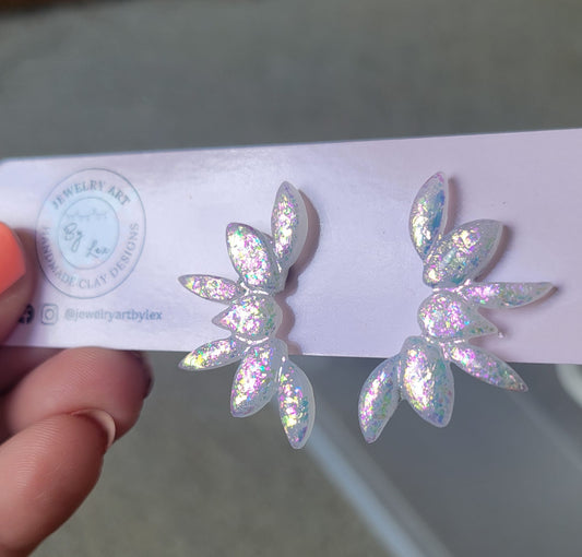 Diamond Crystal Cuff Studs