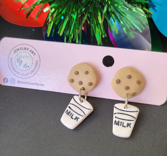 Milk + Cookies Dangles