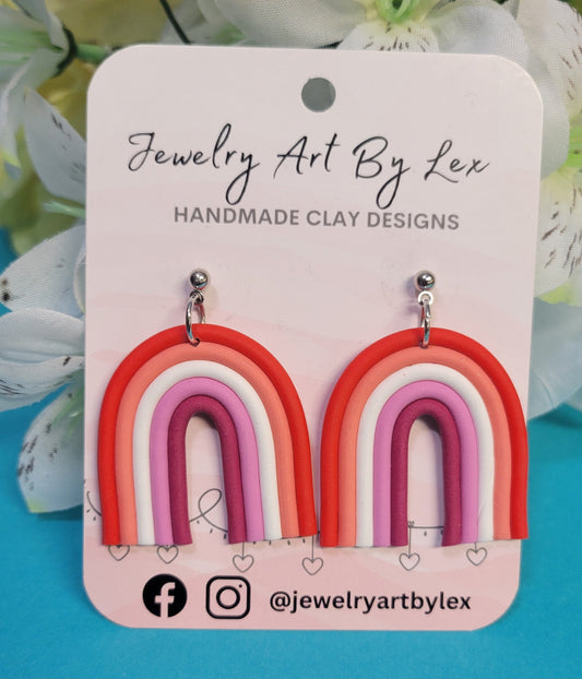 Lesbian Rainbow Dangles