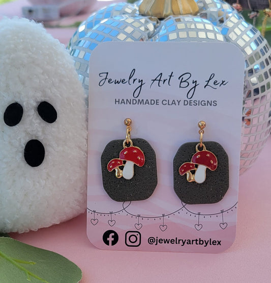 Mushroom Charm Dangles
