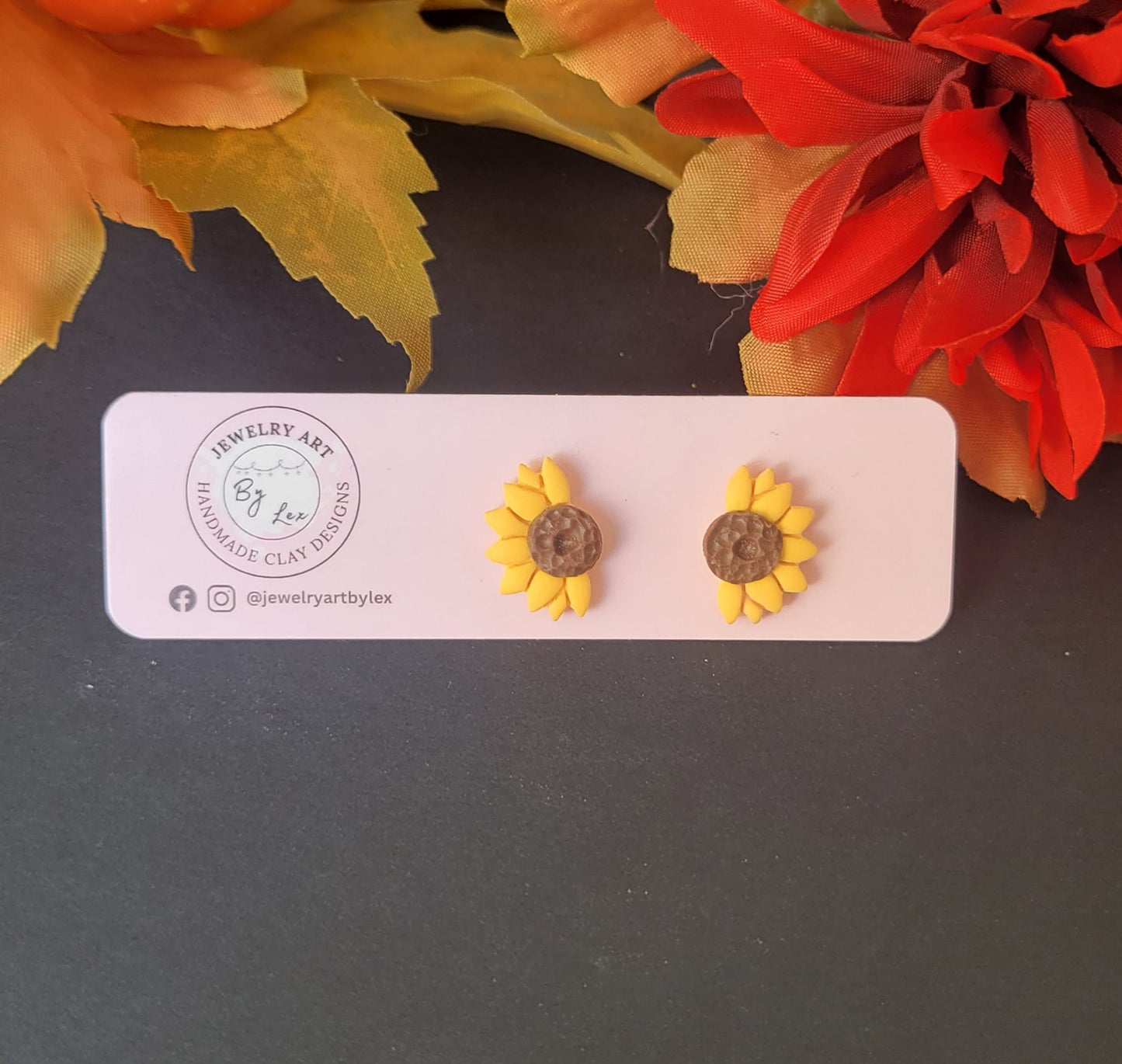 Sunflower Studs