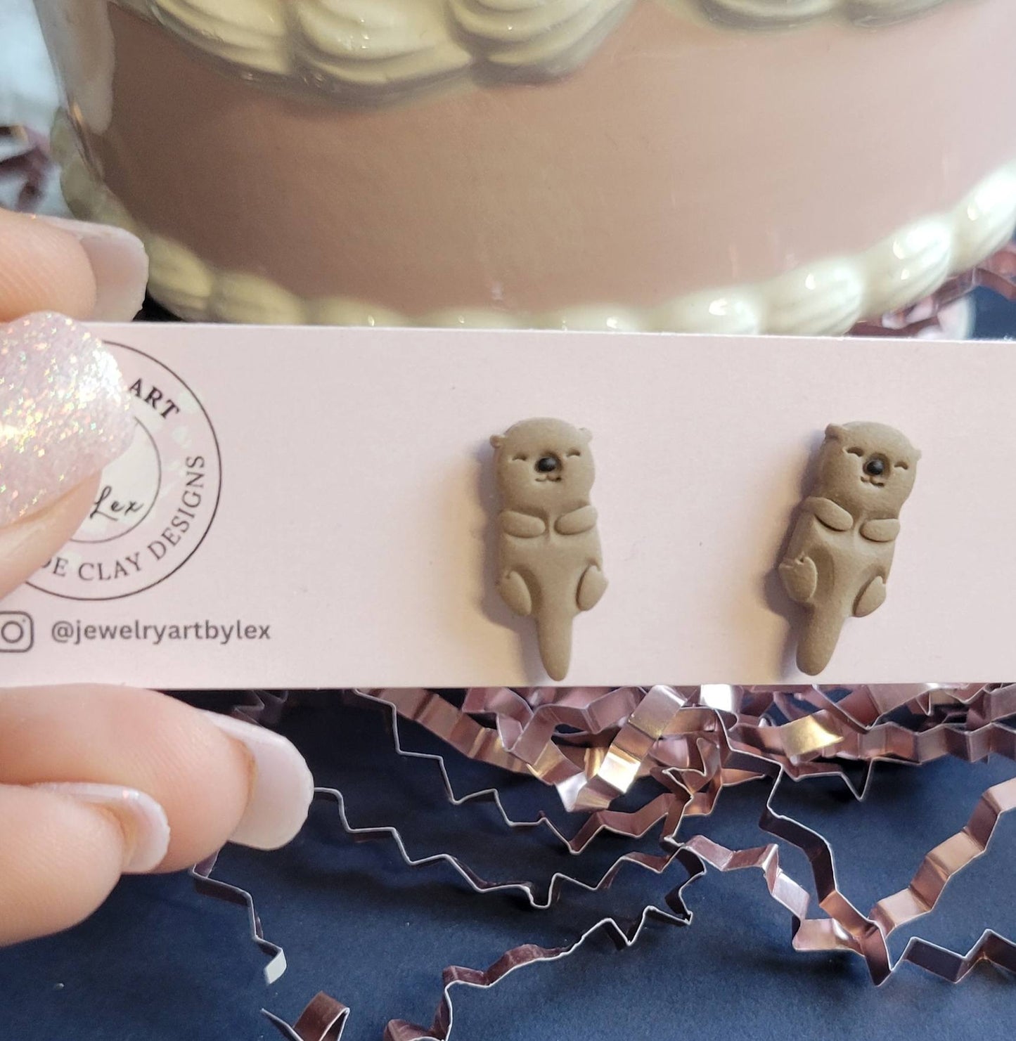 River Otter Studs
