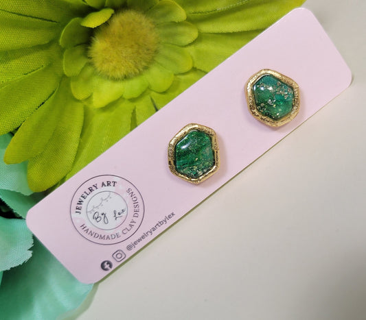 Patrick’s Gold Bezeled Studs