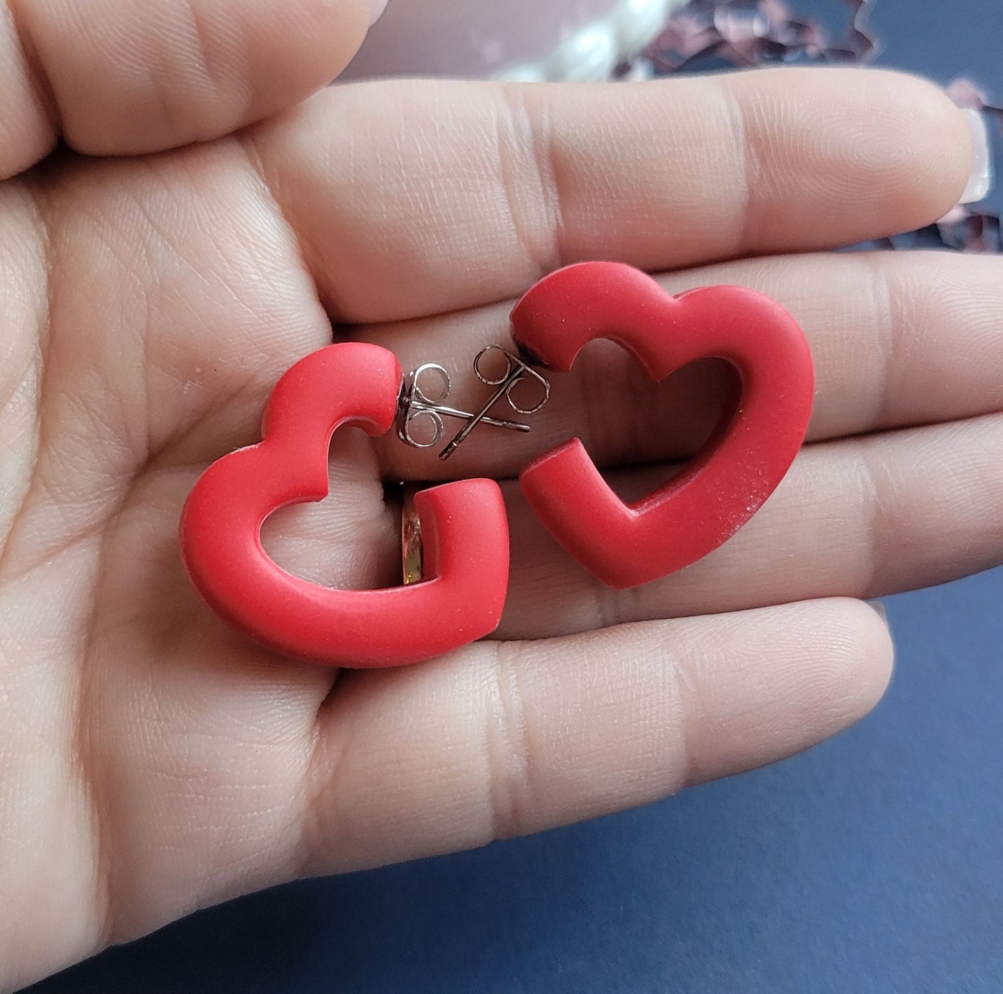 Red Heart Hoops