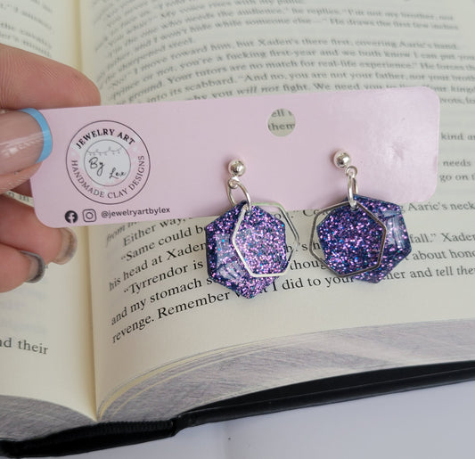 Galactic Glitter Dangles