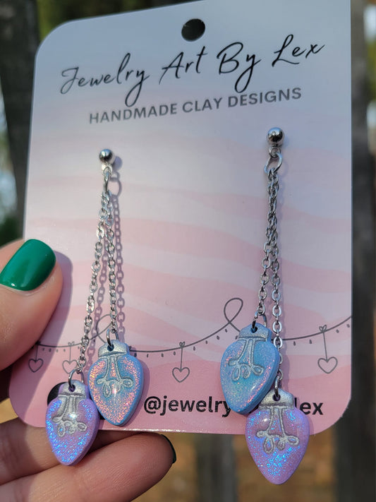 Blurple Vintage Bulb String Dangles
