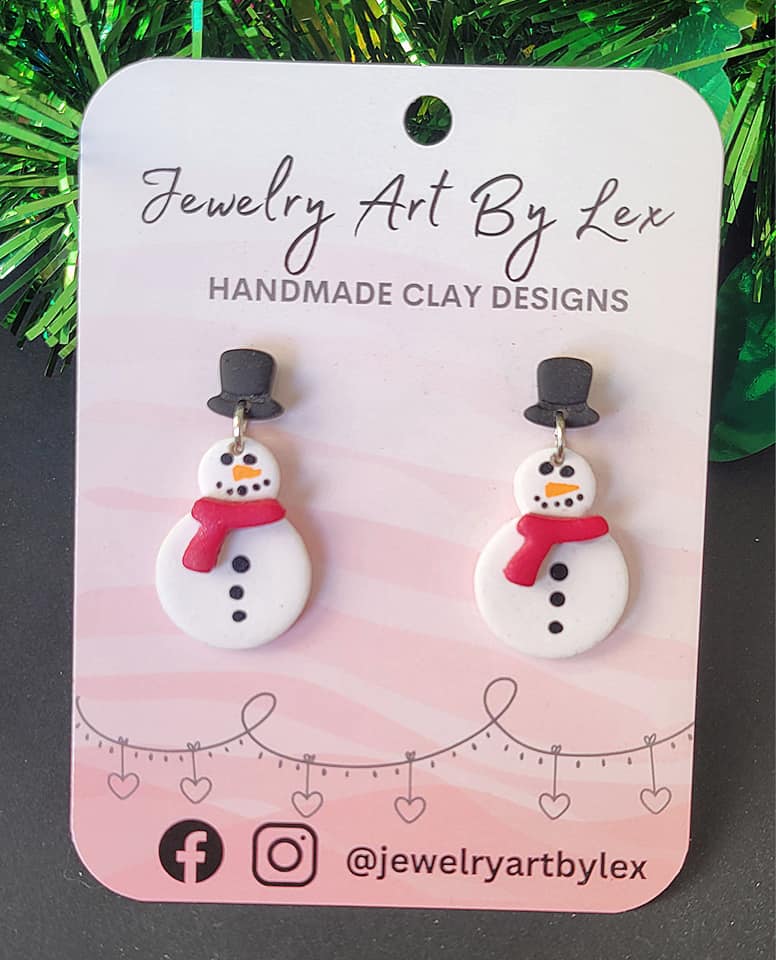 Snowman Dangles