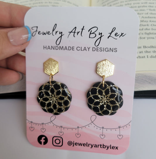 Golden Spell Dangles