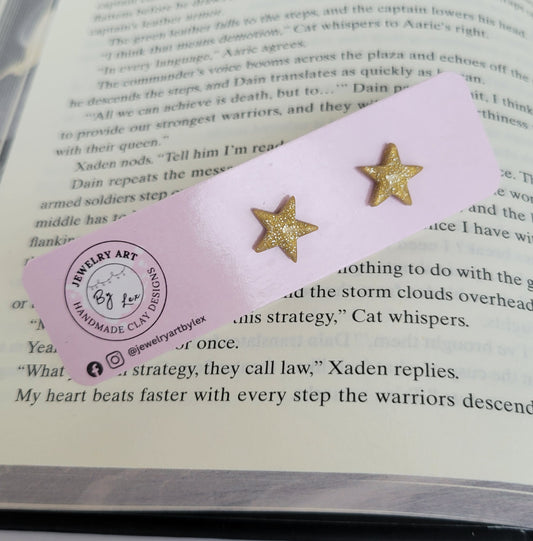 Gold Star Studs