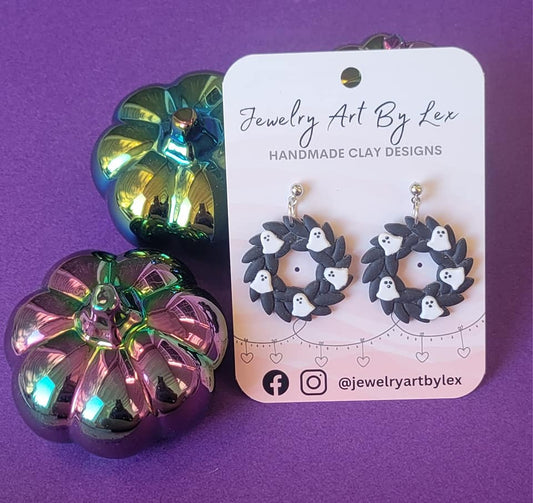 Haunted Wreath Dangles