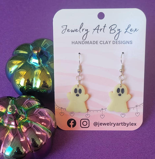 Glow in the Dark Ghost Dangles