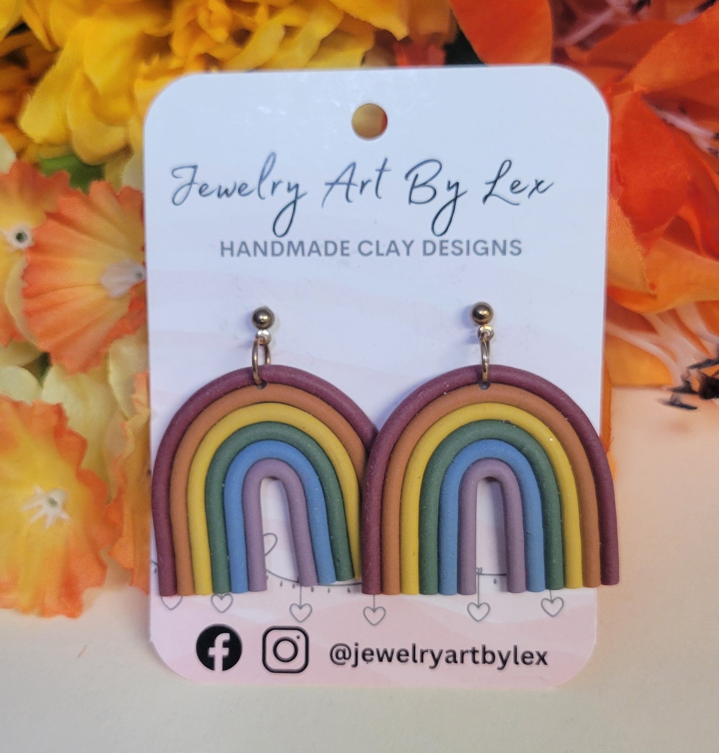 Fall Rainbow Dangles