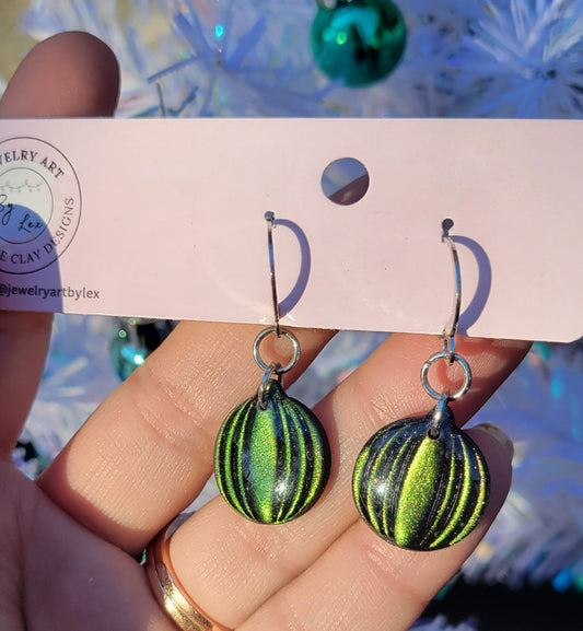 Green Ornament Dangles