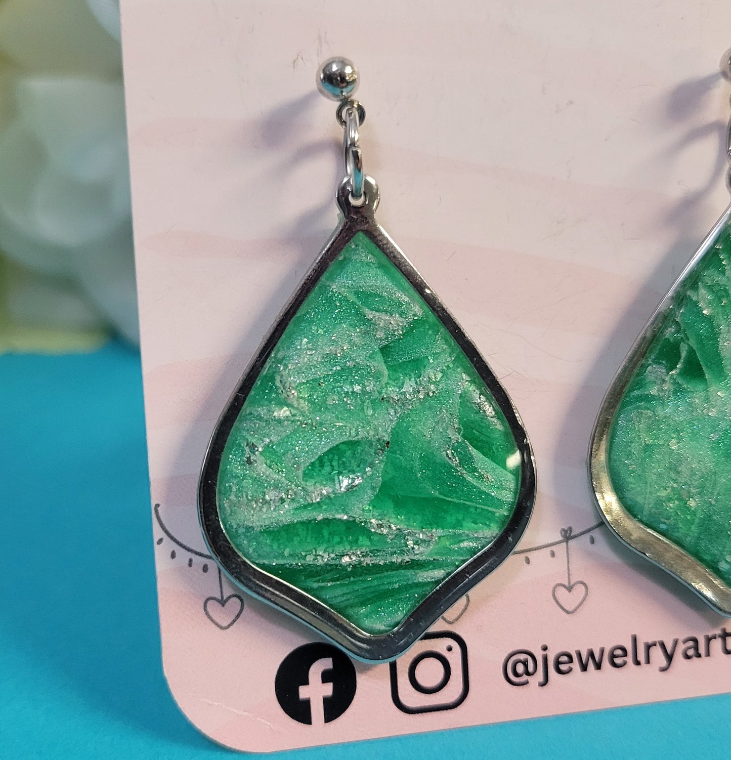 Irish Marble Statement Drops