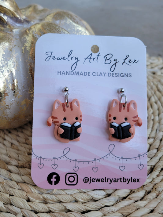 Literary Ginger Dangles