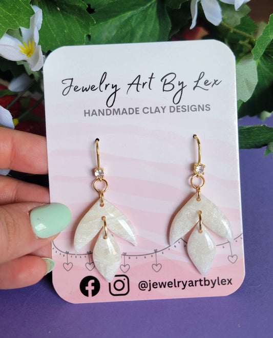 Crystal Marble Elegant Dangles