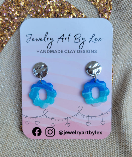 Fiji Waters Scalloped Dangles