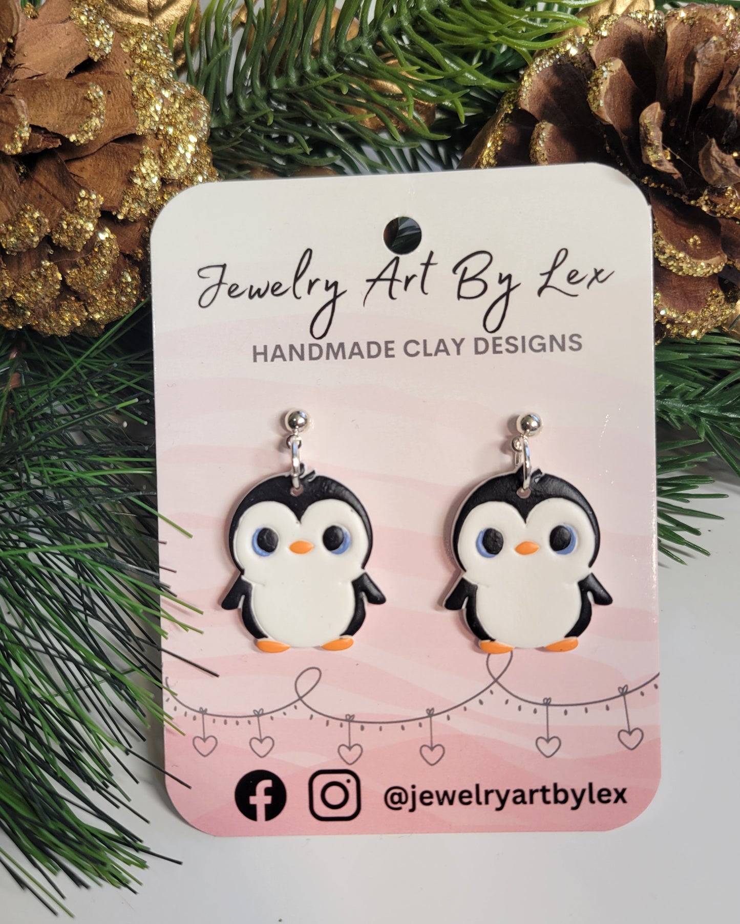 Cute Penguin Dangles