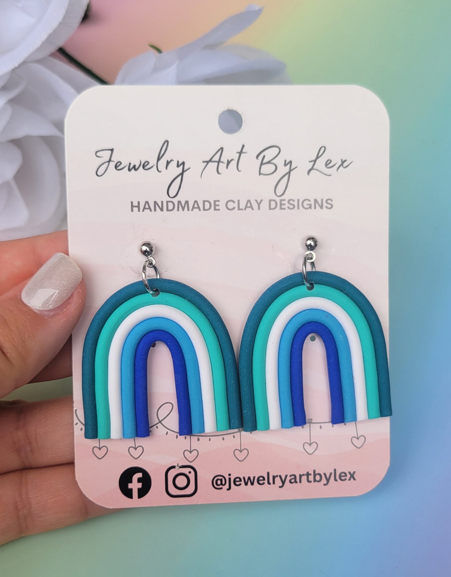 Gay (Man) Rainbow Dangles