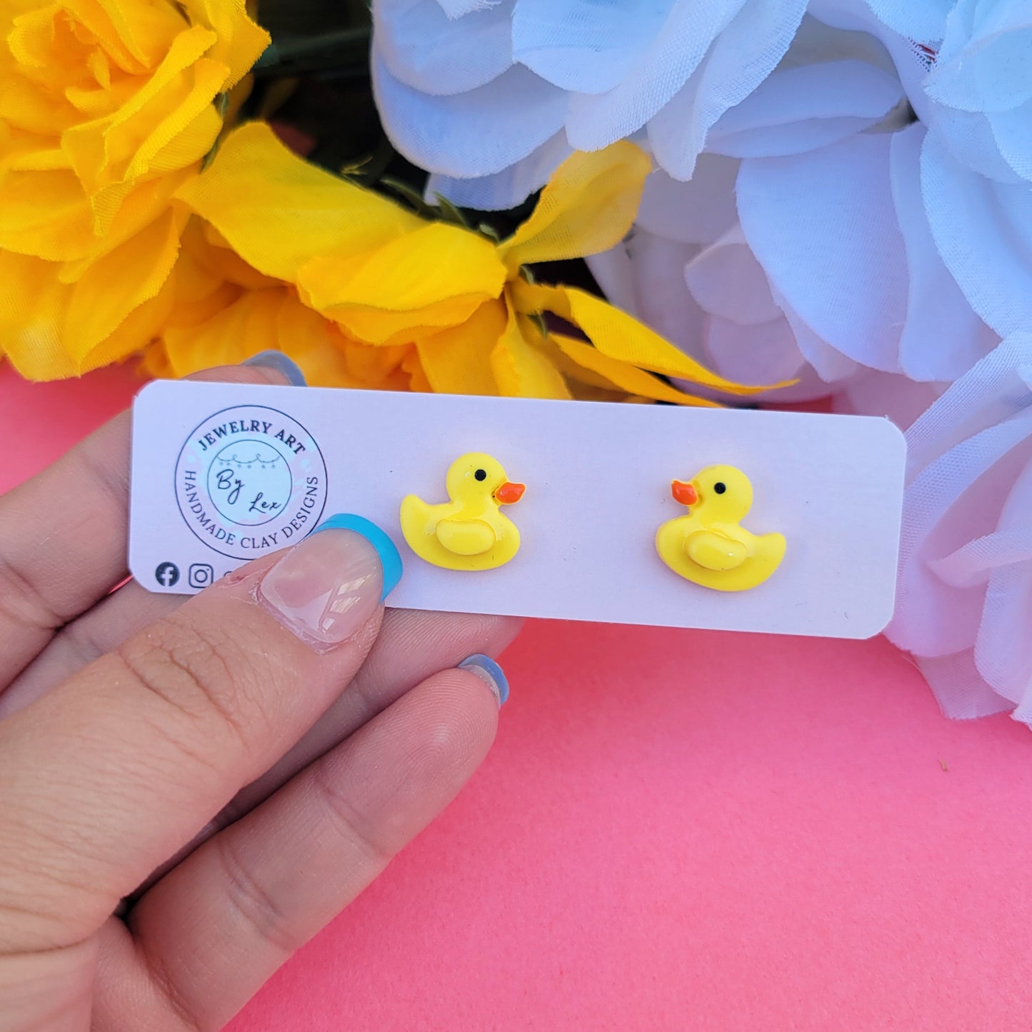 Rubber Duck Studs