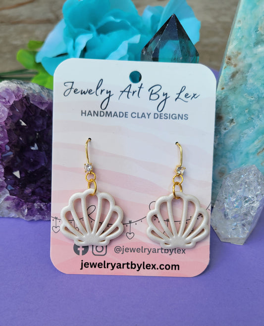 Pearl Shell Hooked Dangles