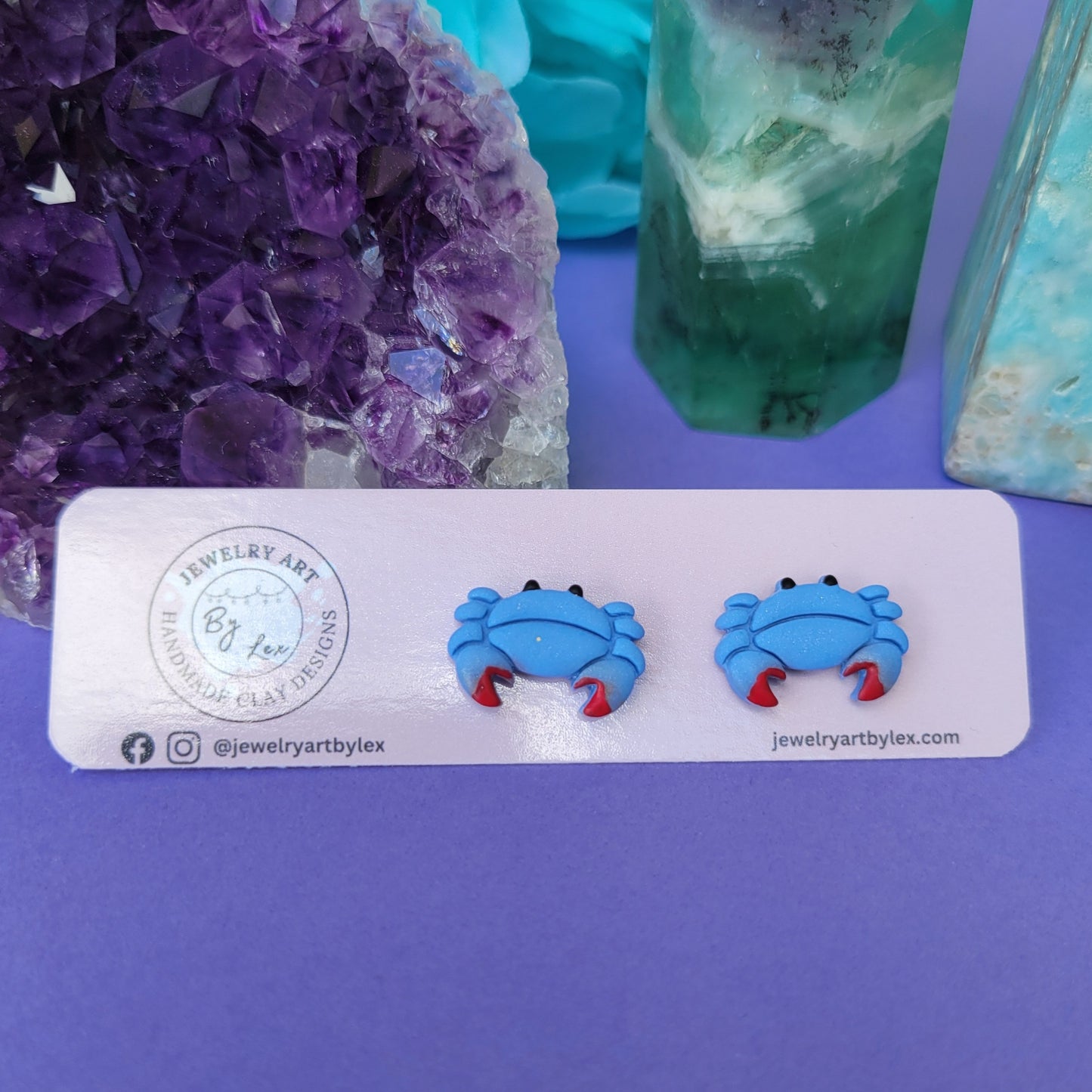 Blue Crab Studs