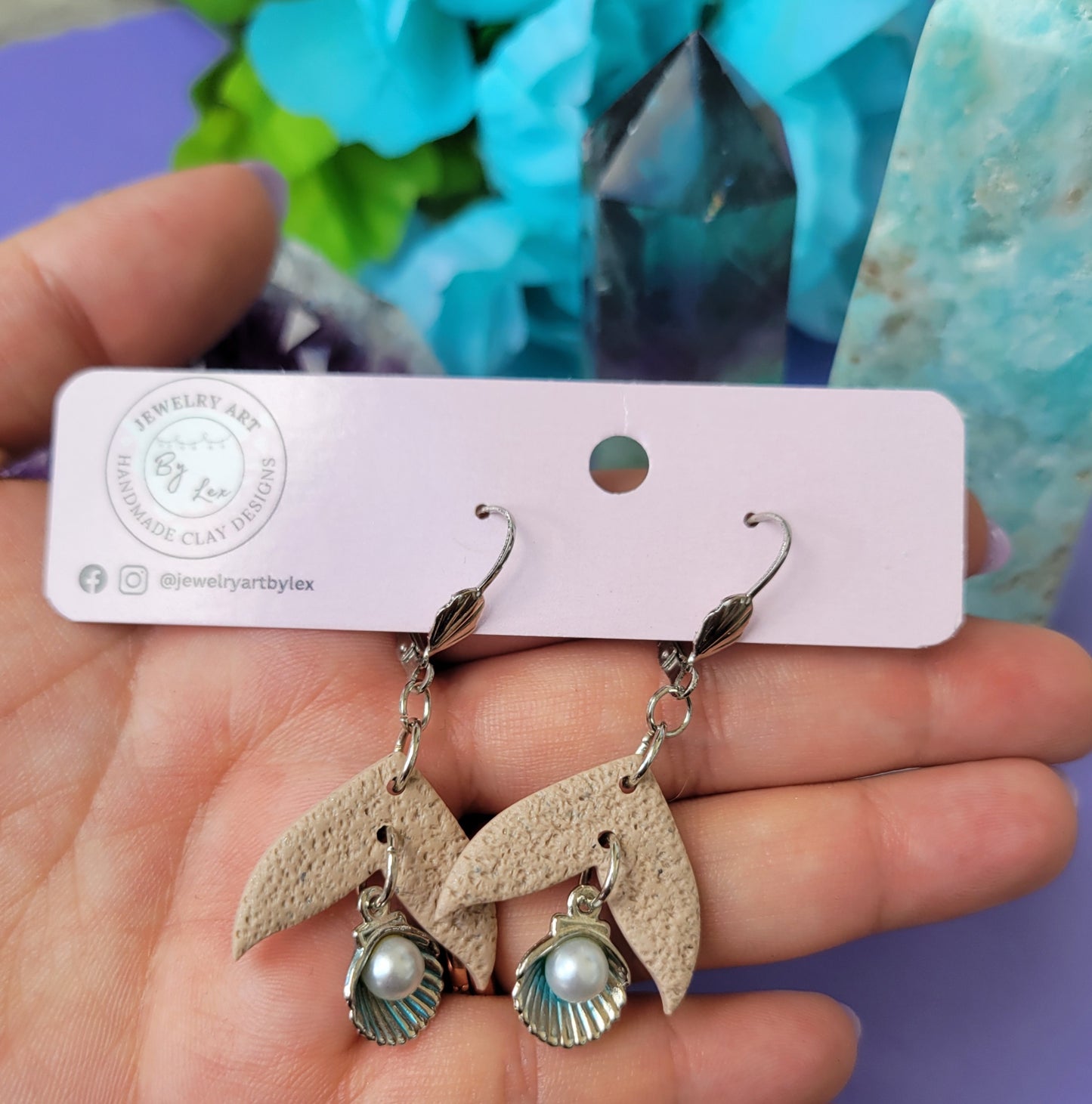 Charmed Shell Dangles