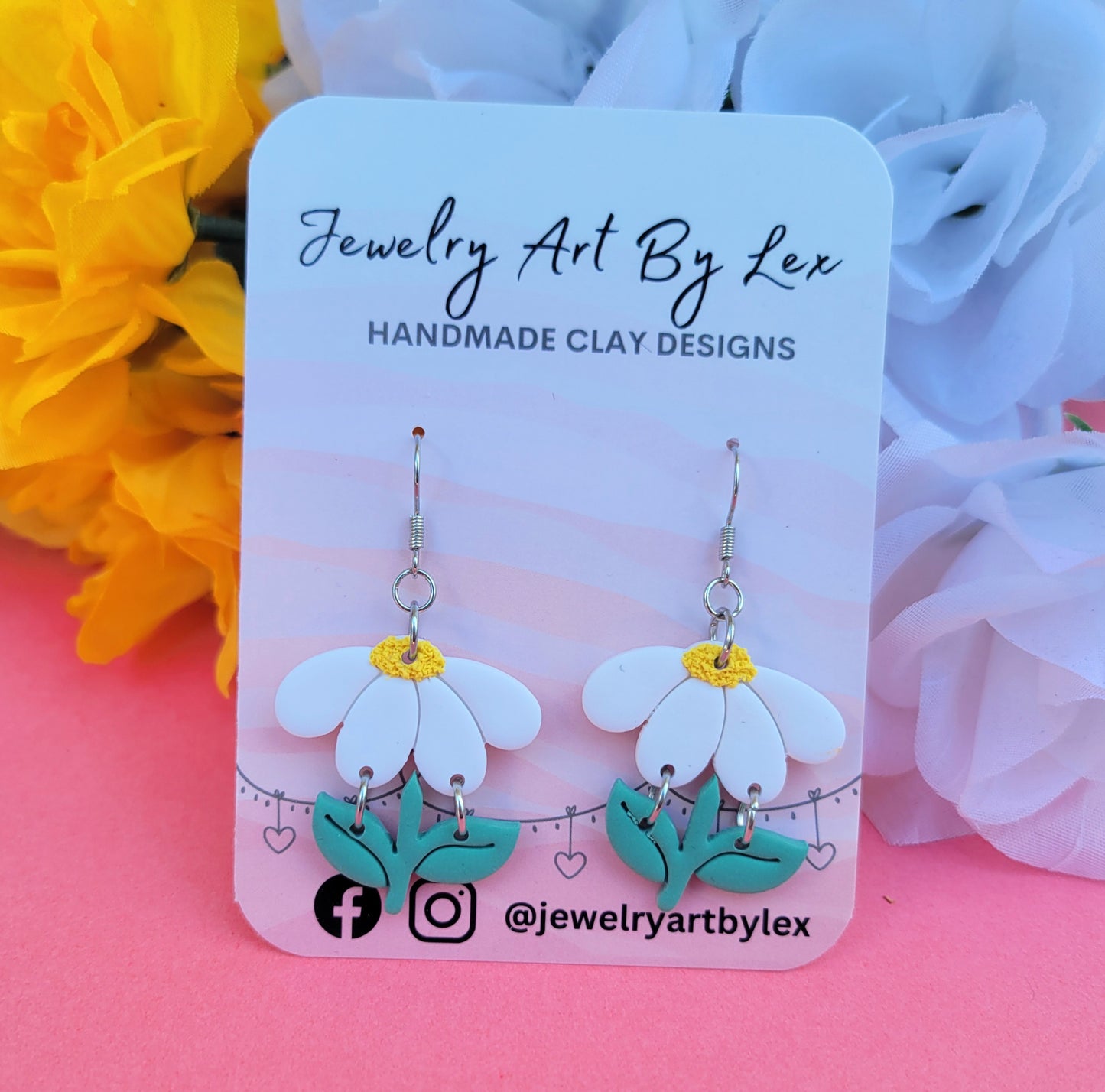 Stemmed Flower Dangles