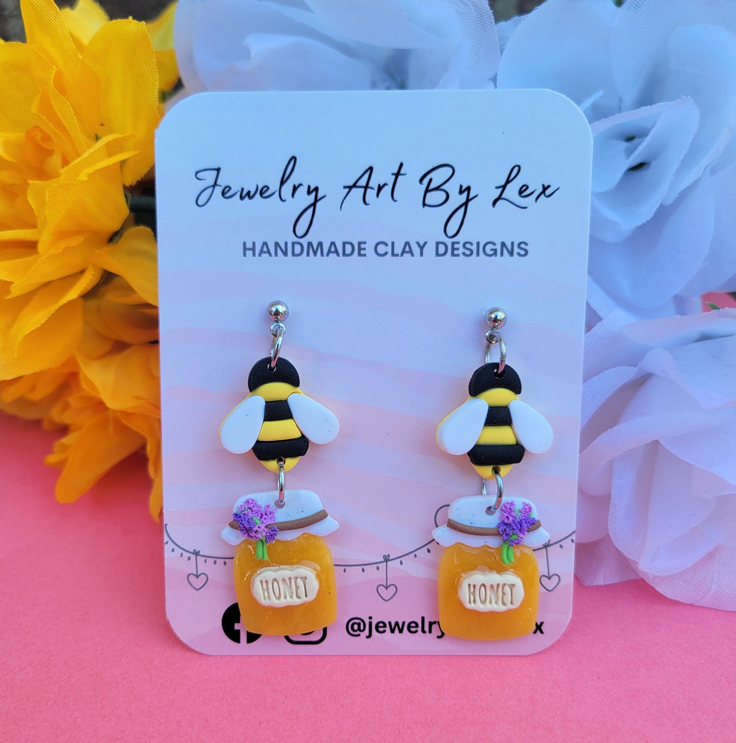 Lavender Honey Dangles