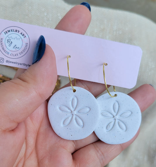 Sand Dollar Hoops