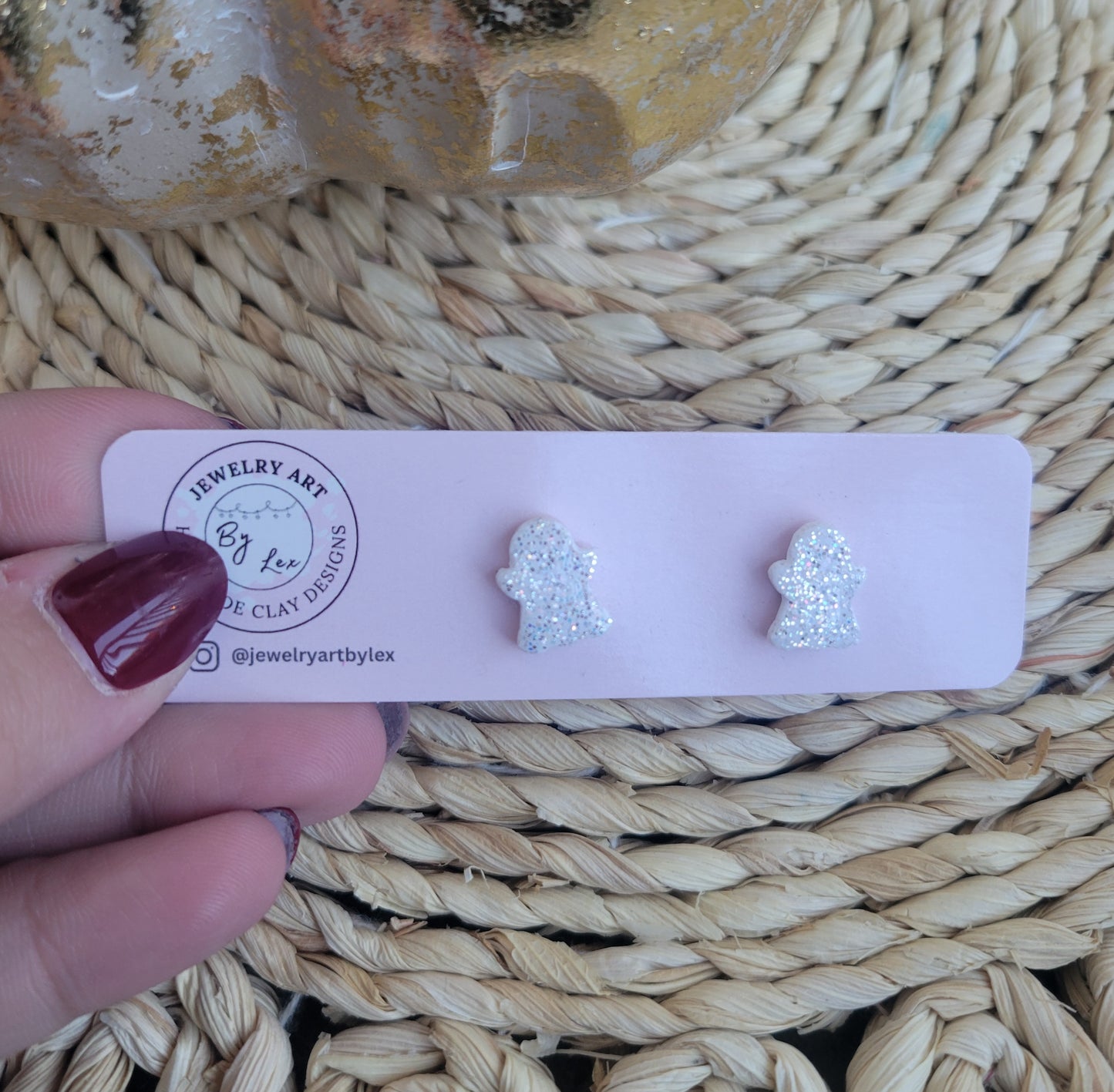 Diamond Ghost Studs