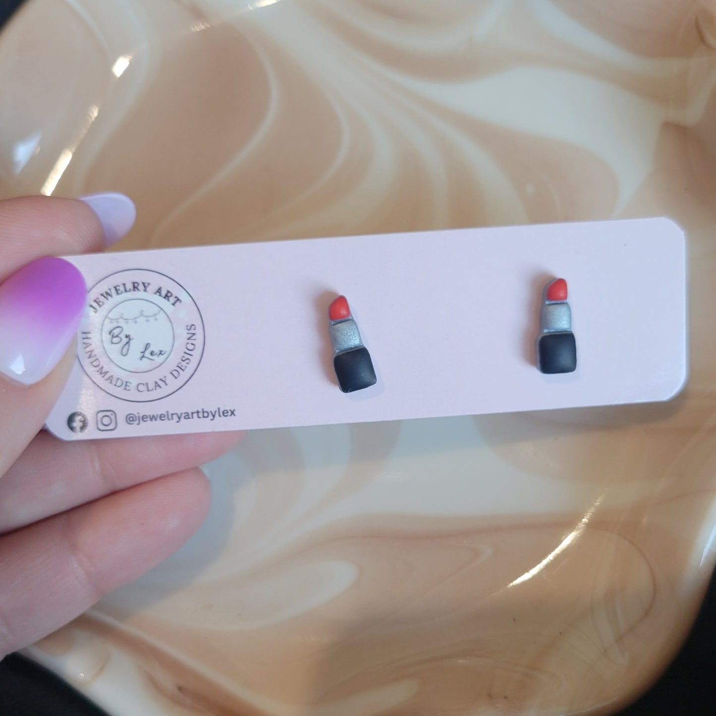 Lipstick Studs