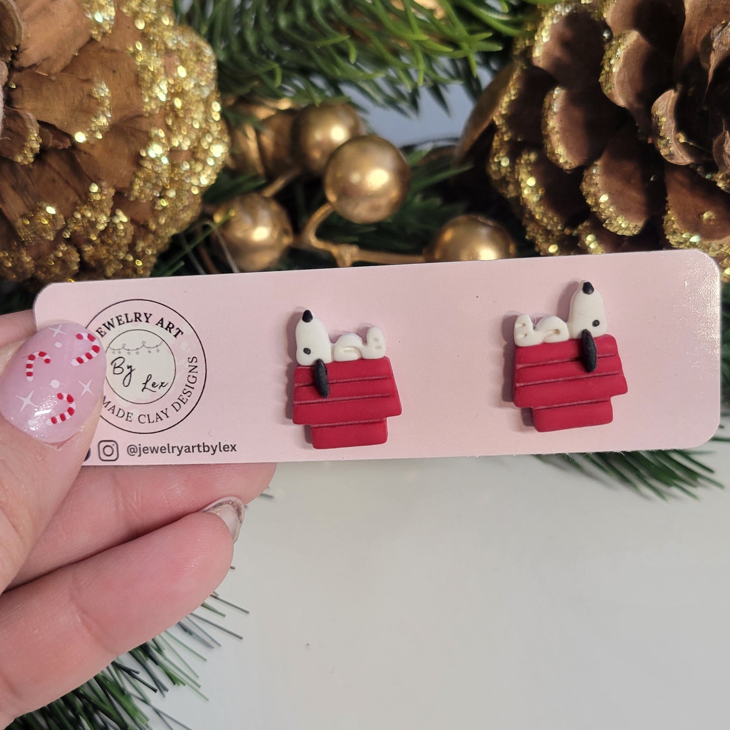 Snoopy Studs