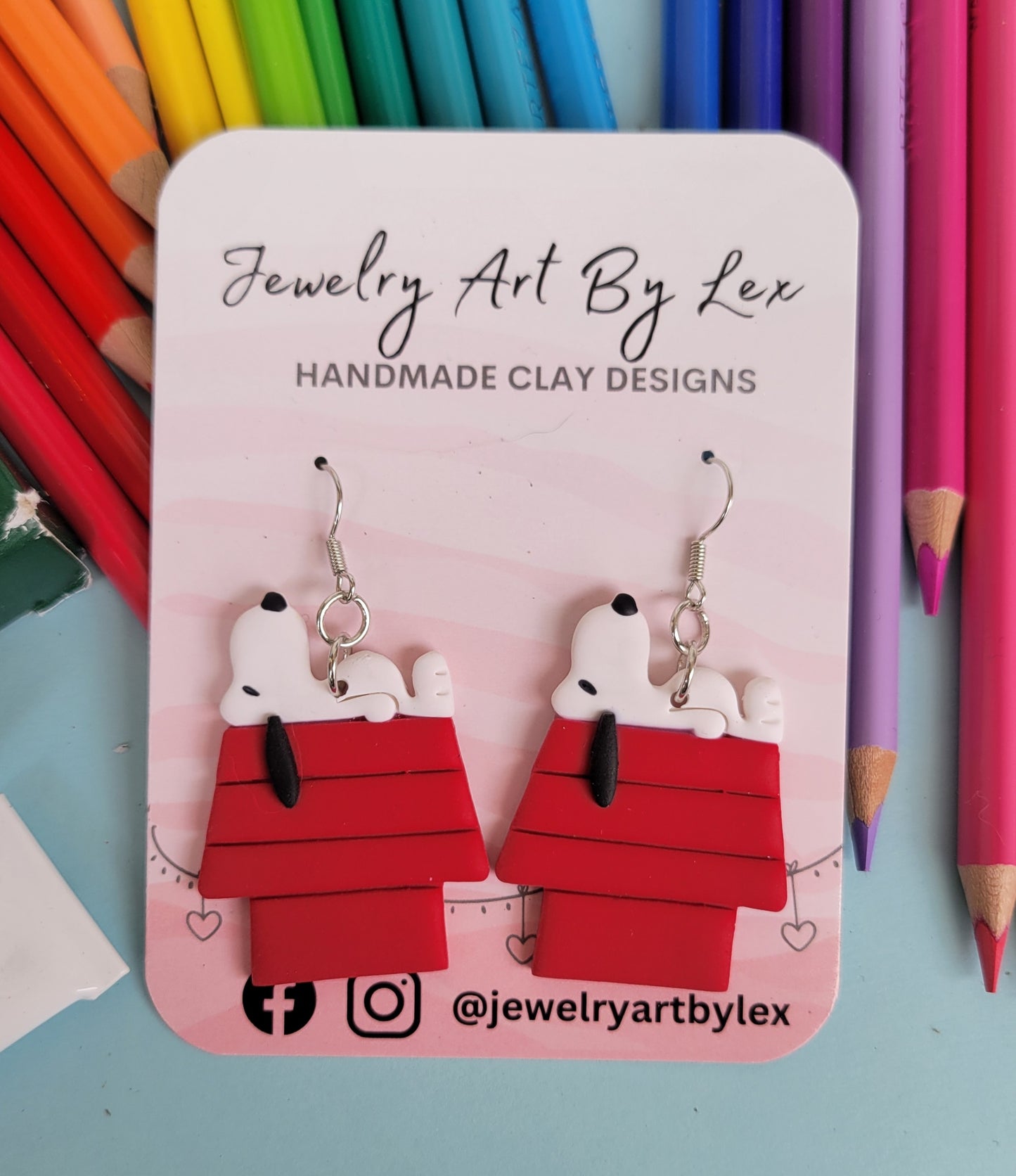 Snoopy House Dangles