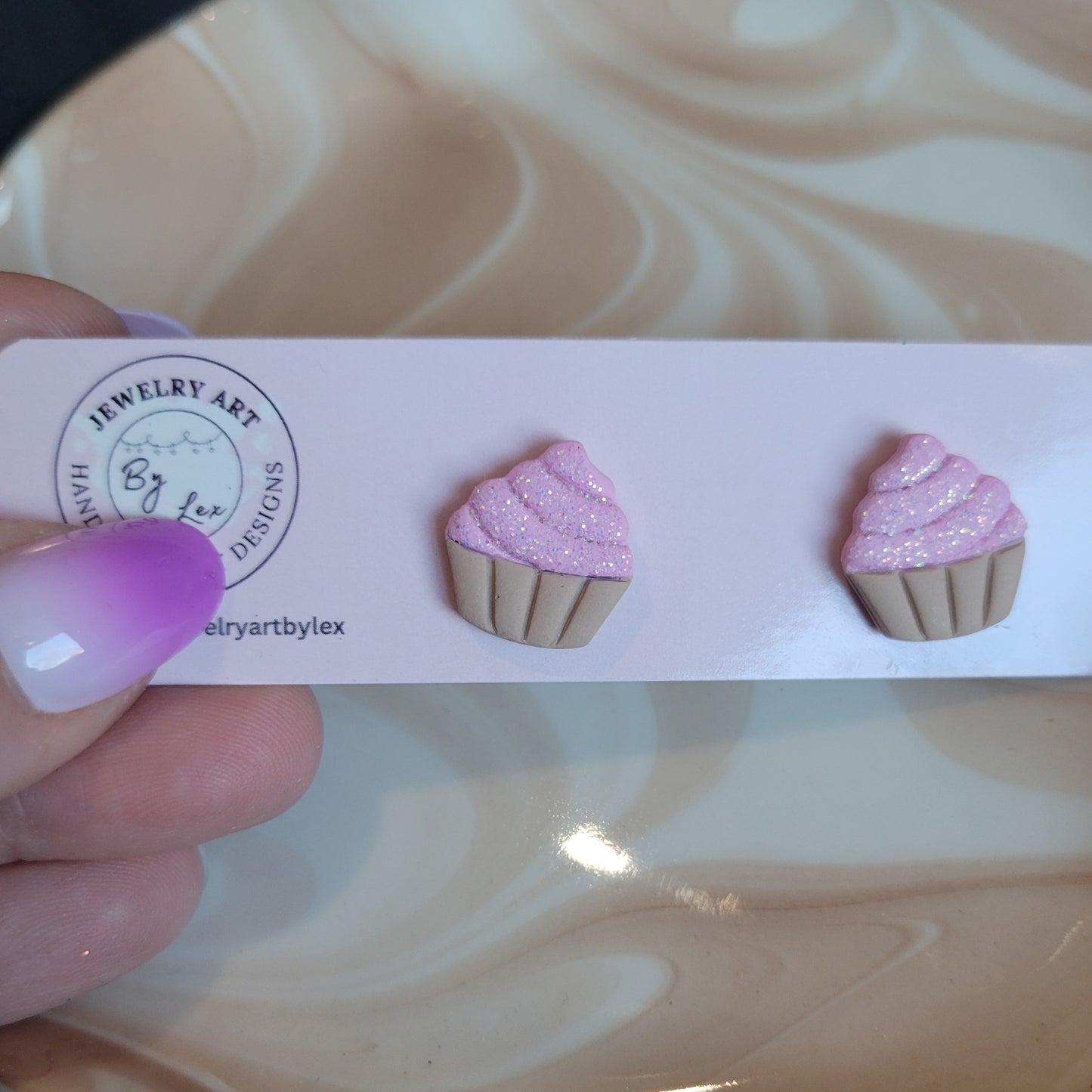 Cupcake Studs